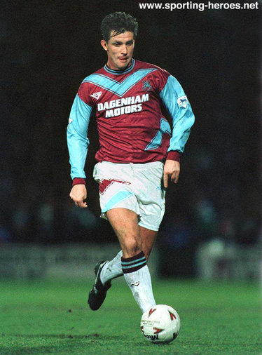 Tony Gale - West Ham United - League appearances for The Hammers.