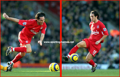 Luis Garcia - Liverpool FC - Premiership Appearances