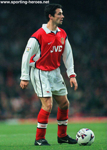 Remi Garde - Arsenal FC - League appearances.