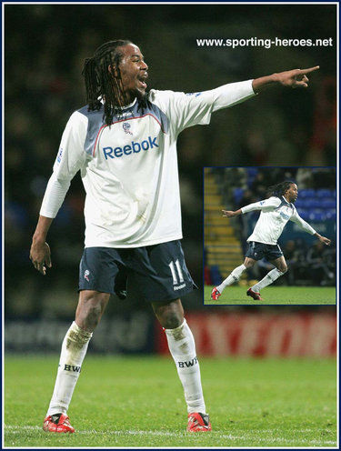 Ricardo Gardner - Bolton Wanderers - Premiership appearances.