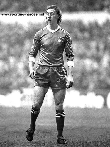 Charlie George - Nottingham Forest - League appearances.