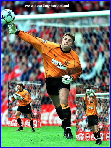 Paul Gerrard - Everton FC - Premiership Appearances for Everton.