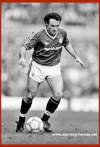 Terry Gibson - Manchester United - League appearances for Man Utd.
