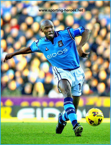 Shaun Goater - Manchester City - Premiership Appearances.