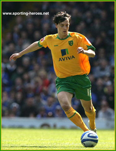 Alan Gow - Norwich City FC - League Appearances
