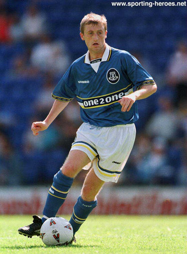 Tony Grant - Everton FC - Premiership Appearances