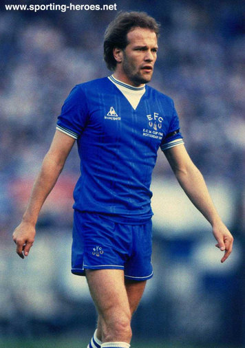 Andy (1955) GRAY - Everton FC - League Appearances