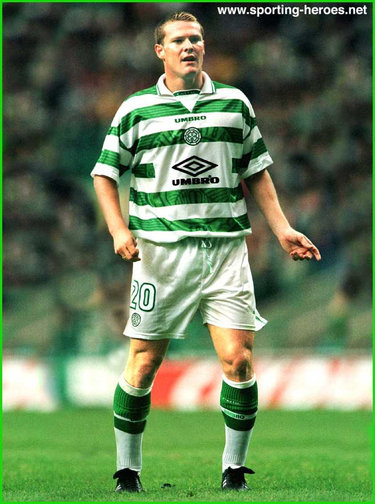 Stuart (1973) GRAY - Celtic FC - League appearances.