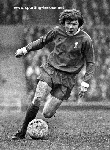 Brian Hall - Liverpool FC - League appearances.