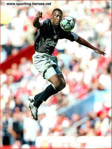Emile Heskey - Liverpool FC - League Appearances.