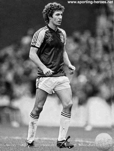 Pat Holland - West Ham United - League appearances.