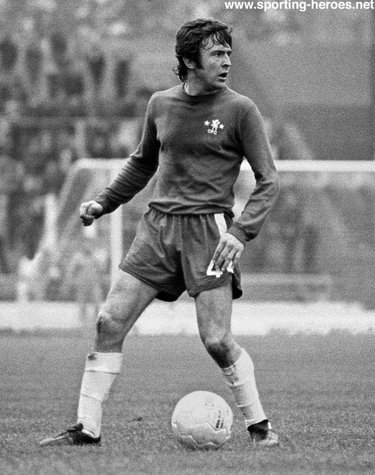 John Hollins - Chelsea FC - League appearances for Chelsea.