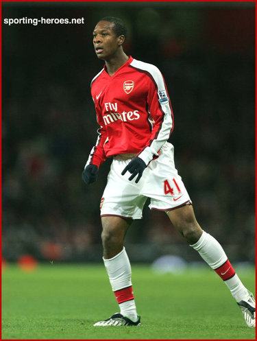 Gavin Hoyte - Arsenal FC - League appearances.