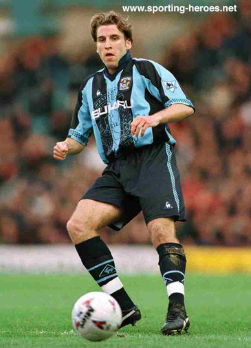 Darren Huckerby - Coventry City - League appearances.