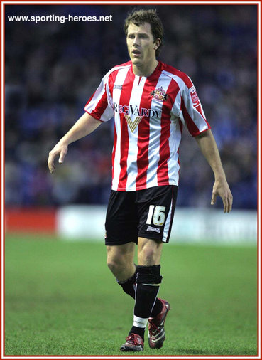 Tobias Hysen - Sunderland FC - League Appearances