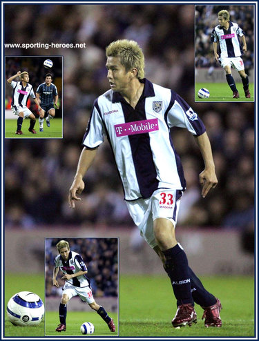 Junichi Inamoto - West Bromwich Albion - League Appearances