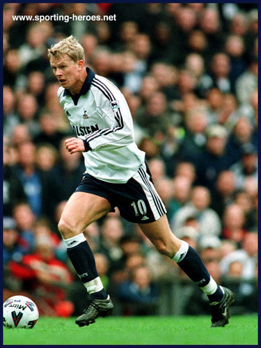 Steffen Iversen - Tottenham Hotspur - League appearances for Spurs.