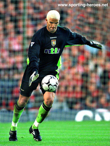 David James - Aston Villa  - Premiership Appearances