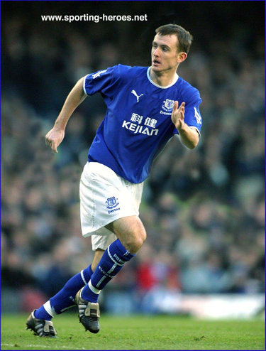 Francis Jeffers - Everton FC - League appearances & biography.