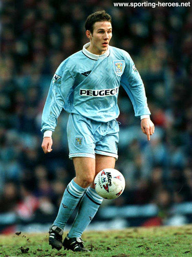 Eoin Jess - Coventry City - League appearances for The Sky Bliues.