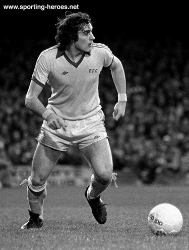 Dave Jones - Everton FC - League Appearances