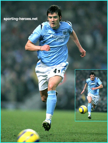 Stephen Jordan - Manchester City - Premiership Appearances