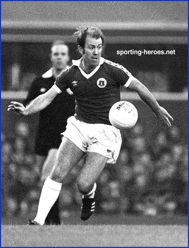 Howard Kendall - Everton FC - League appearances for Everton.