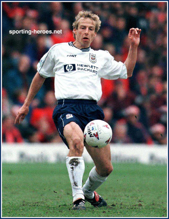 Resultado de imagen para jürgen klinsmann tottenham 1997