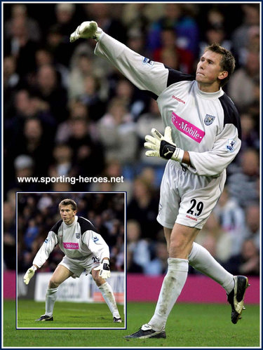 Tomasz Kuszczak - West Bromwich Albion - League appearances for WBA.