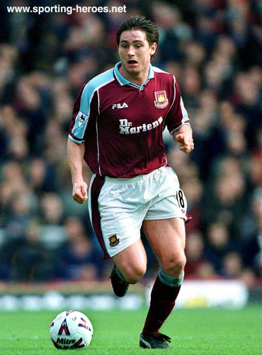 Frank Lampard Jnr - West Ham United - League Appearances for The Hammers.