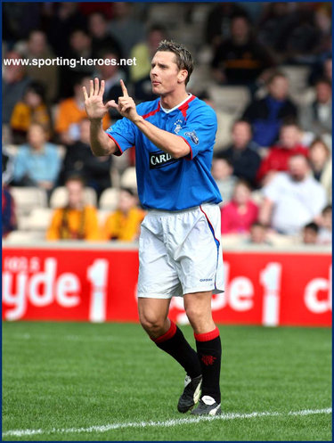 Peter Lovenkrands - Glasgow Rangers - Scottish League appearances.