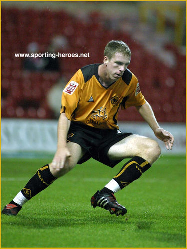 Keith Lowe - Wolverhampton Wanderers - League Appearances