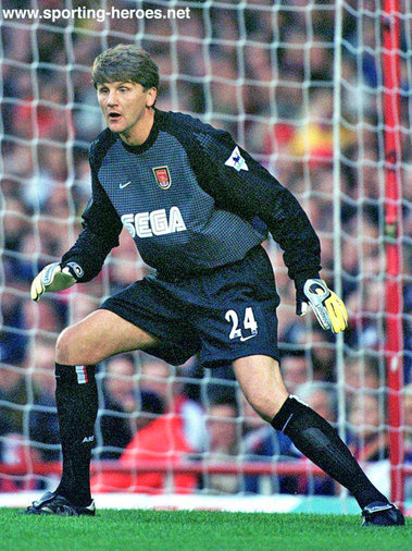 John Lukic - Arsenal FC - League appearances.