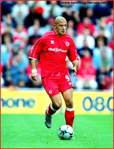 Massimo Maccarone - Middlesbrough FC - League Appearances