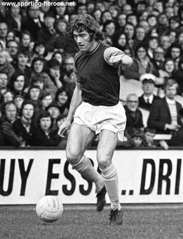 Ted MacDougall - West Ham United - League appearances.