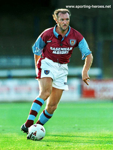Alvin Martin - West Ham United - League appearances for The Hammers.