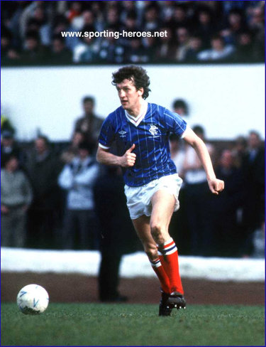 Colin McAdam - Glasgow Rangers - League appearances.