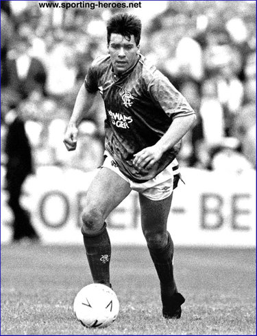 Ian McCall - Glasgow Rangers - League appearances.