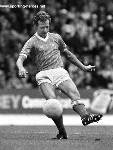 John McGovern - Nottingham Forest - League appearances for Forest.