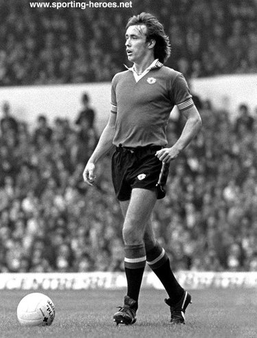 Sammy McIlroy - Manchester United - League appearances for Man Utd.