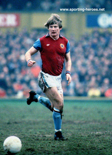 Ken McNaught - Aston Villa  - League appearances.