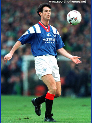 Dave McPherson - Glasgow Rangers - Scottish League appearances.