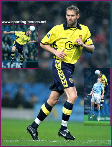 Olof Mellberg - Aston Villa  - League appearances.