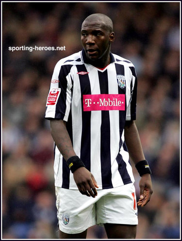 Ishmael Miller - West Bromwich Albion - League Appearances
