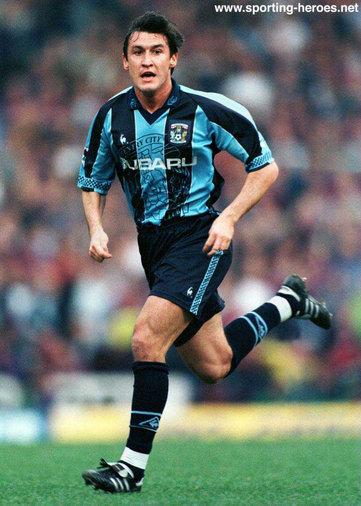 Viorel Moldovan - Coventry City - League appearances.