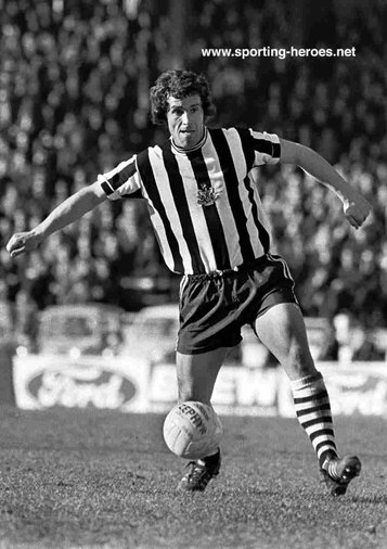 Bobby Moncur - Newcastle United - League appearances for The Magpies.