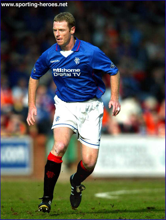 Craig MOORE - League appearances. - Rangers FC