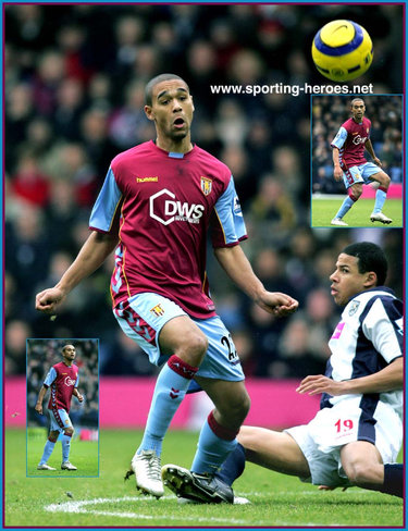 Luke Moore - Aston Villa  - League appearances.