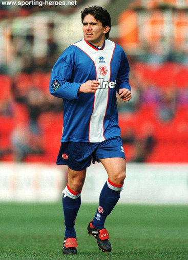 Jaime Moreno - Middlesbrough FC - League appearances.