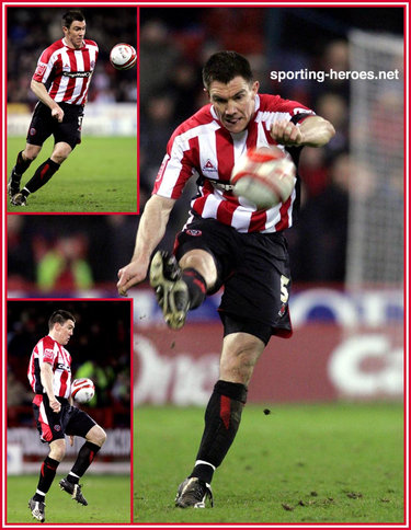 Chris Morgan - Sheffield United - League appearances for The Blades.